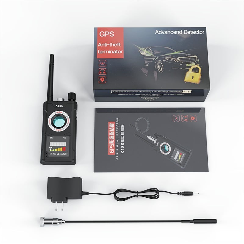 Wholesale Hidden Camera Detector Anti-Spy Scanner Hotel Security GSM GPS K18 RF Signal Detector