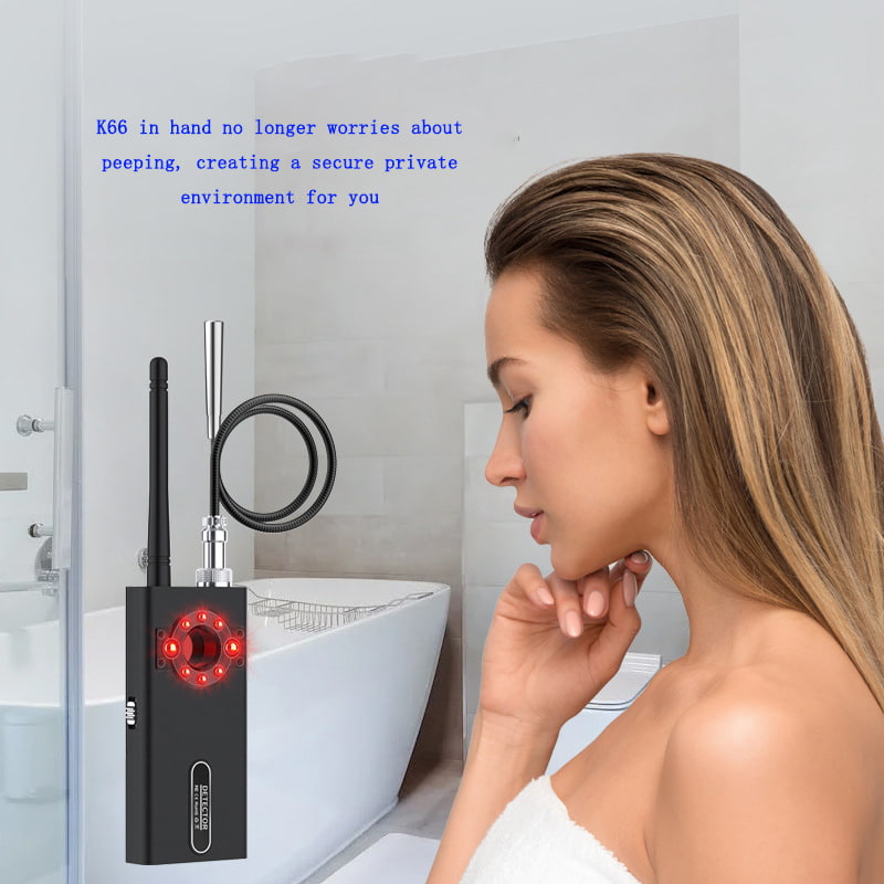 Wireless Signal Detector Hotel Anti Camera Positioning GPS Magnetic Infrared Scanning Finder